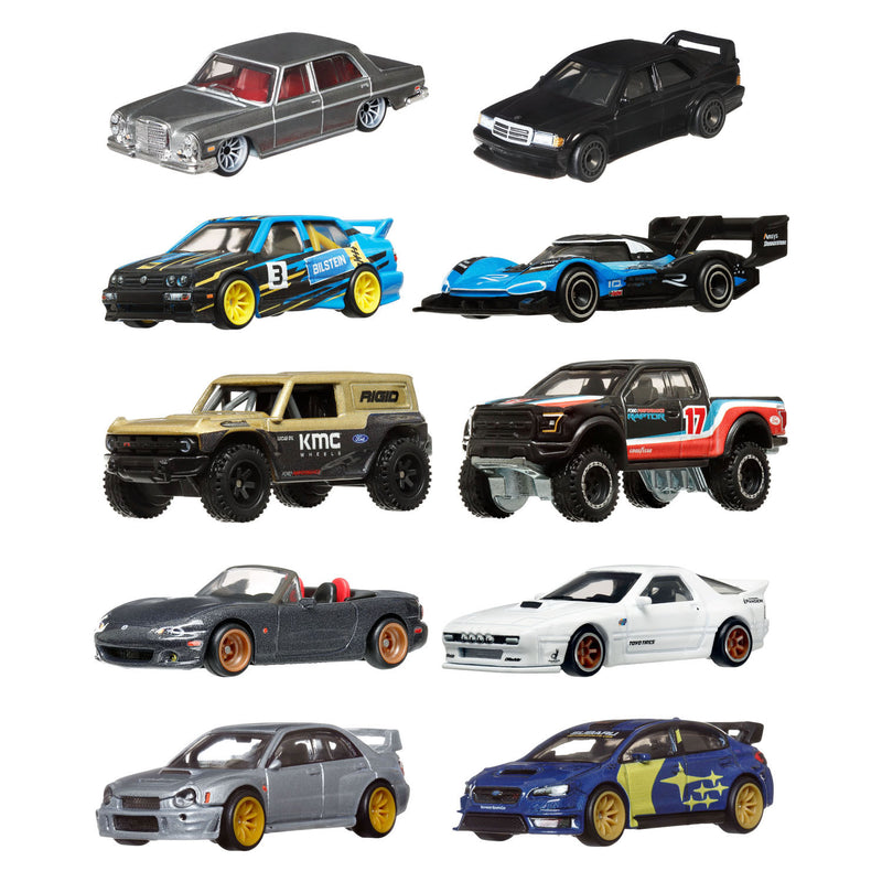 Load image into Gallery viewer, Hot wheels premium car culture set auto's 1:64 - 2st.