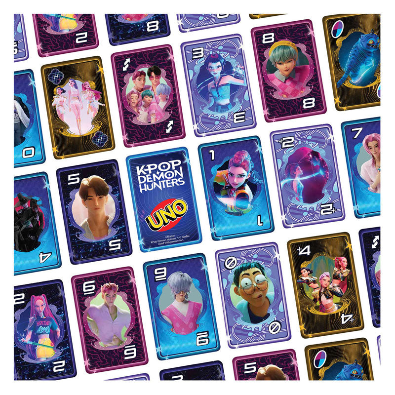 Load image into Gallery viewer, Mattel uno k-pop demon hunters