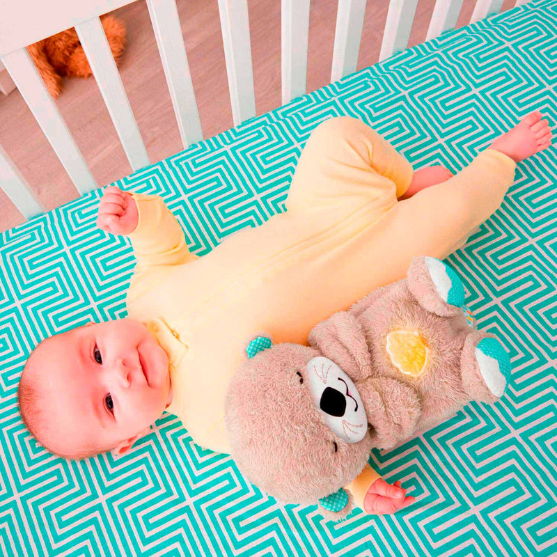 Load image into Gallery viewer, Mattel fisher-price bedtijd otter 30 cm - baby speelgoed - 0 tot 6 maanden - knuffel