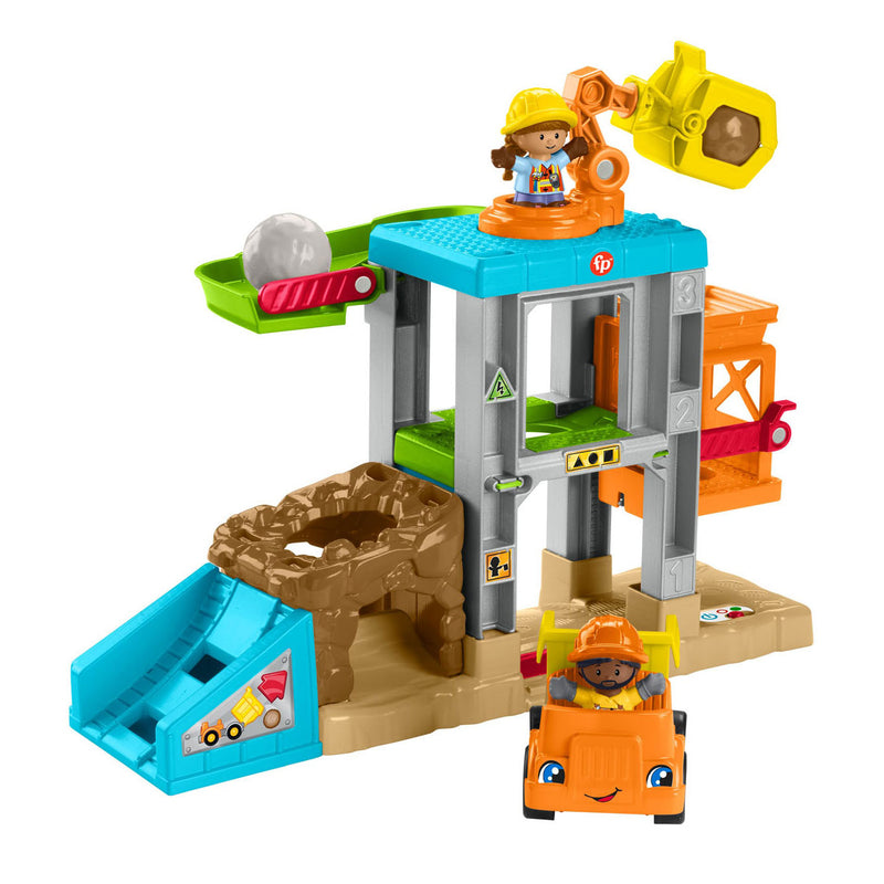 Load image into Gallery viewer, Fisher Price Little People Leren Laden Bouwplaats