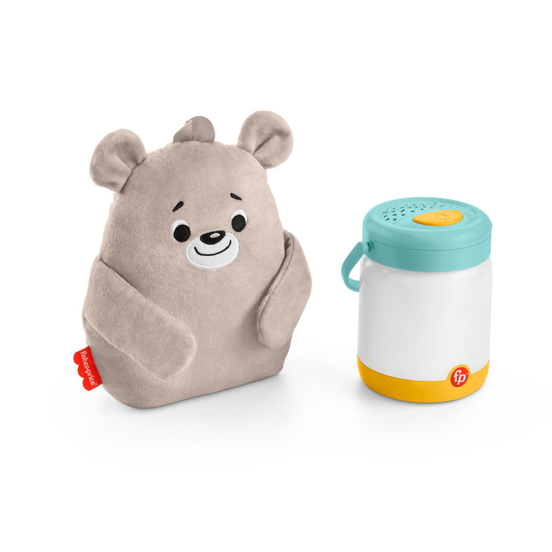 Load image into Gallery viewer, Fisher Price Nachtlampje met Muziek Babybeer Vuurvliegjes