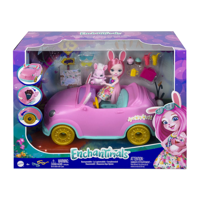 Load image into Gallery viewer, Mattel Enchantimals Konijn met Voertuig