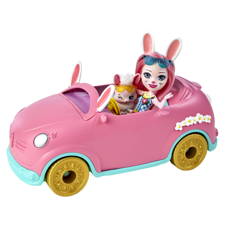 Load image into Gallery viewer, Mattel Enchantimals Konijn met Voertuig