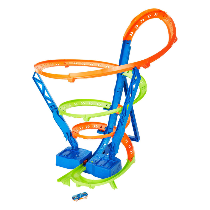 Load image into Gallery viewer, Hot Wheels Action Hyper-Speed Crash Racebaan