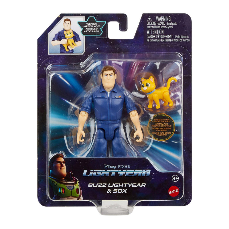 Load image into Gallery viewer, Mattel Pixar Buzz Lightyear Jumpsuit Speelfiguur