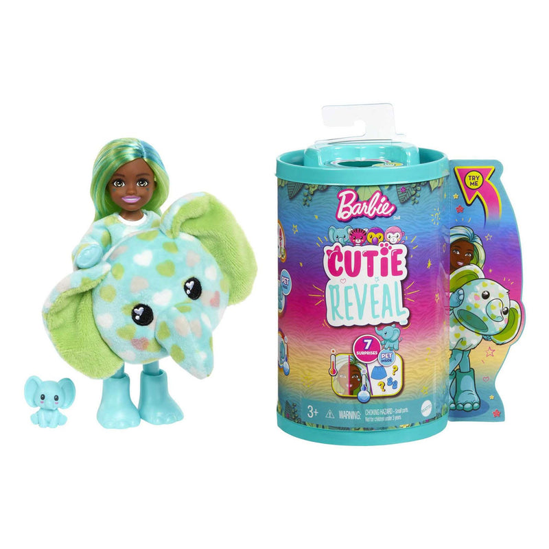 Load image into Gallery viewer, Mattel Cutie Reveal Chelsea Pop Series Olifant