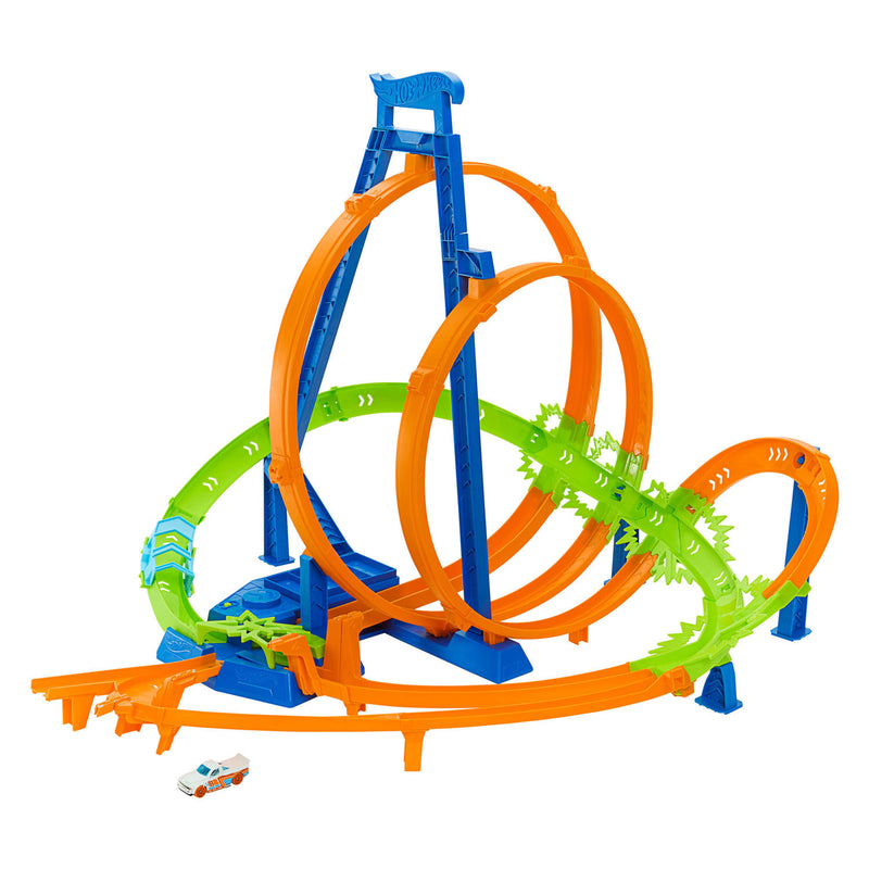 Load image into Gallery viewer, Hot Wheels Action Legendarische Crashen en Knallen Racebaan Speelset