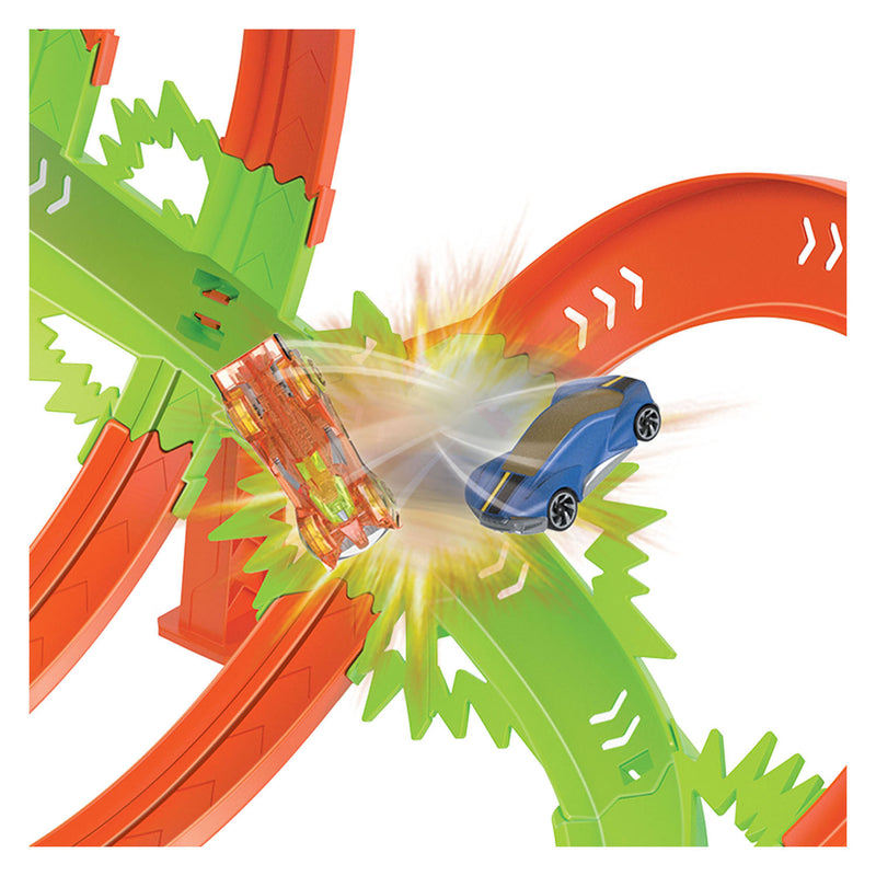 Load image into Gallery viewer, Hot Wheels Action Legendarische Crashen en Knallen Racebaan Speelset
