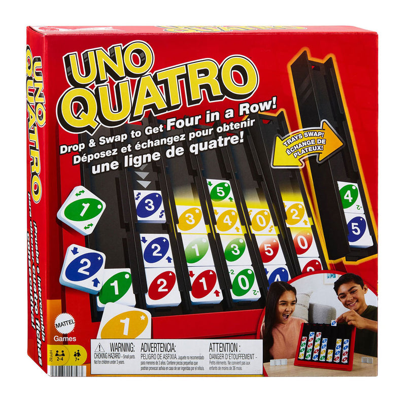 Load image into Gallery viewer, Mattel uno quatro bordspel