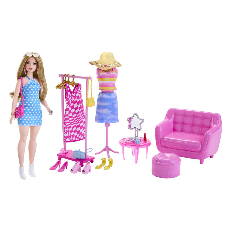 Load image into Gallery viewer, Mattel Fashionista Pop met Kledingrek