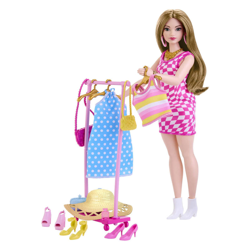 Load image into Gallery viewer, Mattel Fashionista Pop met Kledingrek