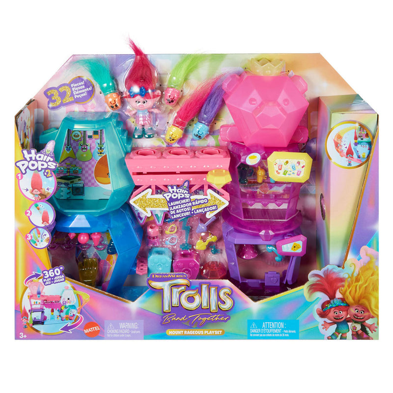 Load image into Gallery viewer, Mattel trolls 3 band together buitengewone berg speelset