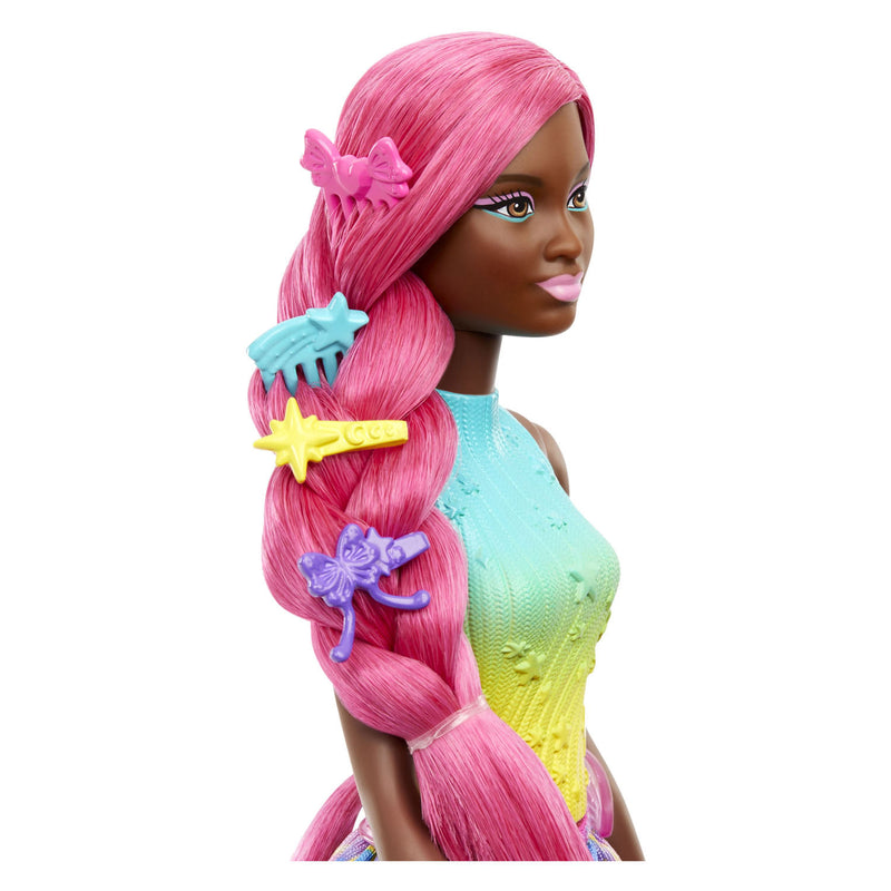Load image into Gallery viewer, Mattel Modepop Zeemeermin met Lang Haar Roze