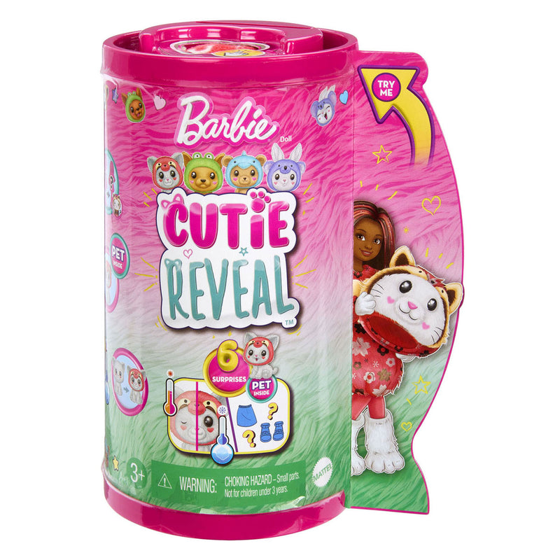 Load image into Gallery viewer, Mattel Cutie Reveal Chelsea Kitten als rode pand