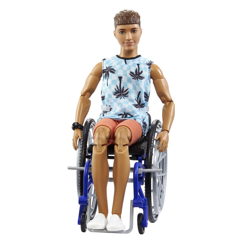 Load image into Gallery viewer, Mattel Fashionistas Modepop Ken in Rolstoel