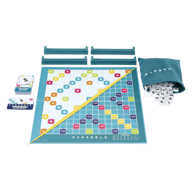 Load image into Gallery viewer, Mattel scrabble 2in1 bordspel
