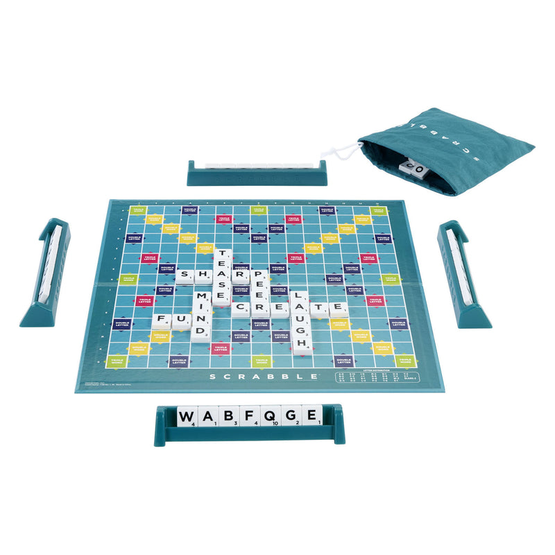Load image into Gallery viewer, Mattel scrabble 2in1 bordspel