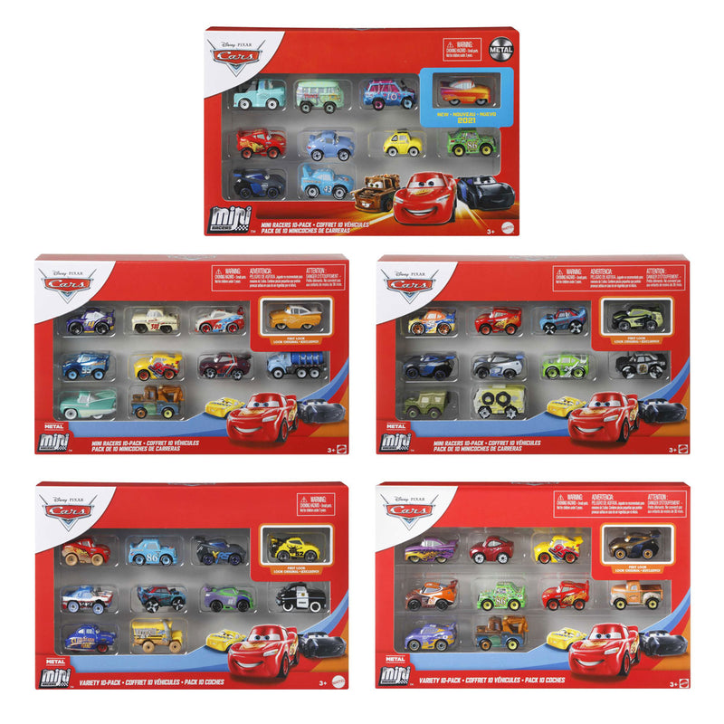 Load image into Gallery viewer, Disney Pixar Mini Racers Voertuigen, 10st.