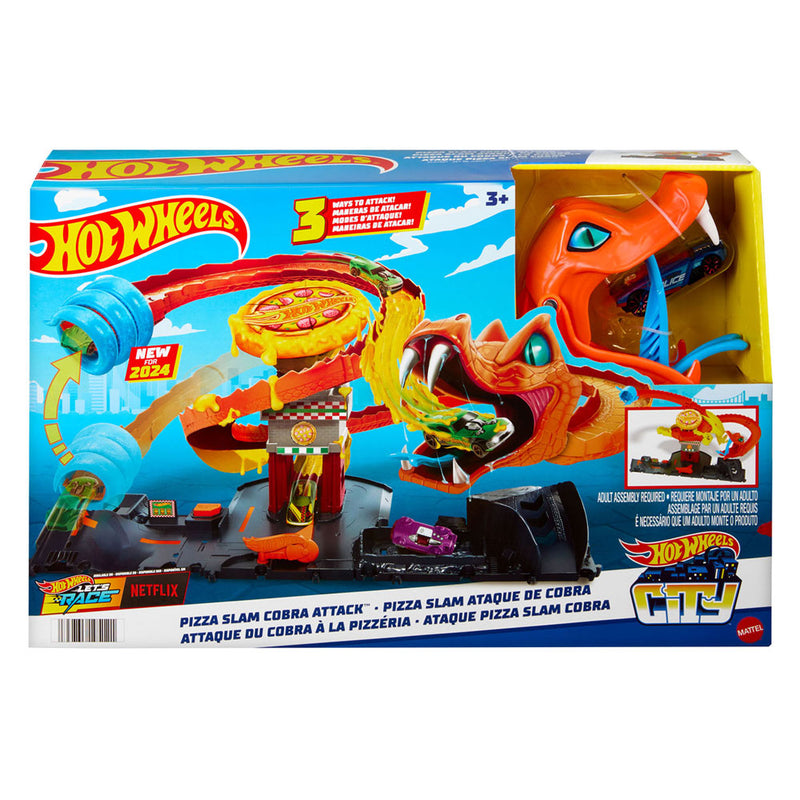 Load image into Gallery viewer, Hot Wheels City Pizza Shop Speelset