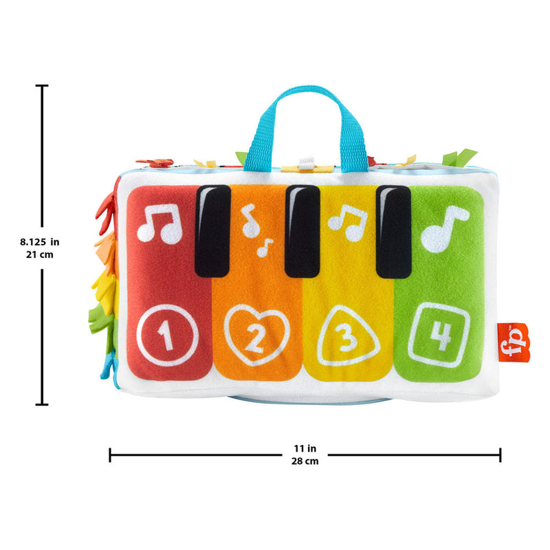 Load image into Gallery viewer, Fisher Price Trappel en Speel Zachte Piano