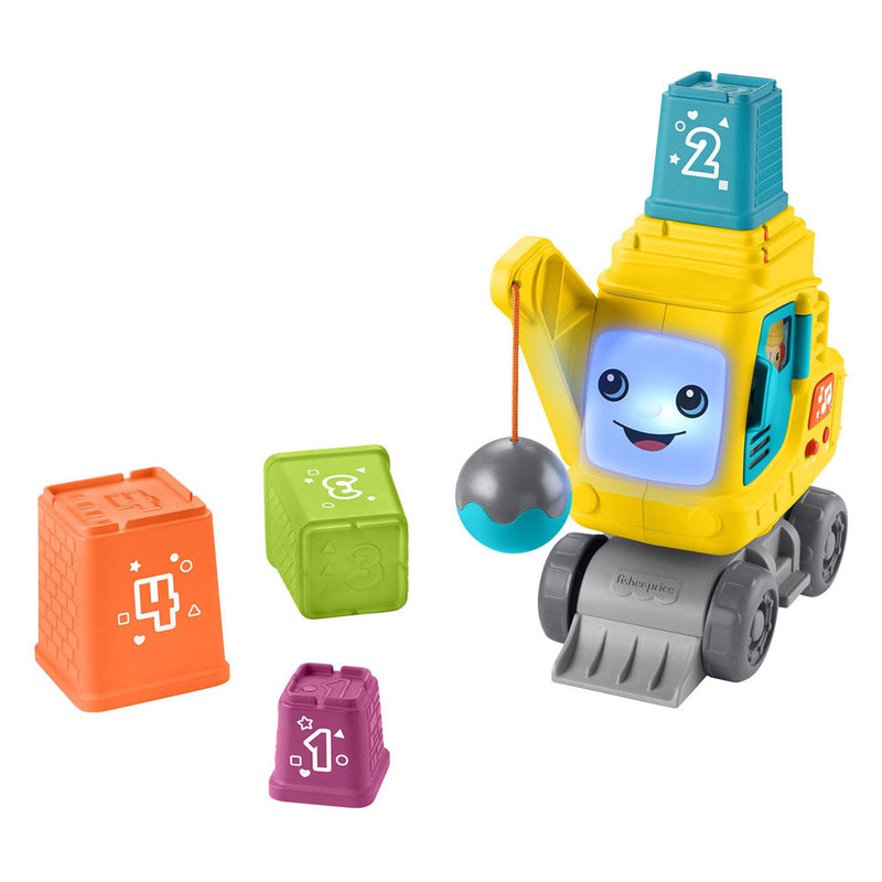 Load image into Gallery viewer, Mattel fisher-price tel- en stapelkraan