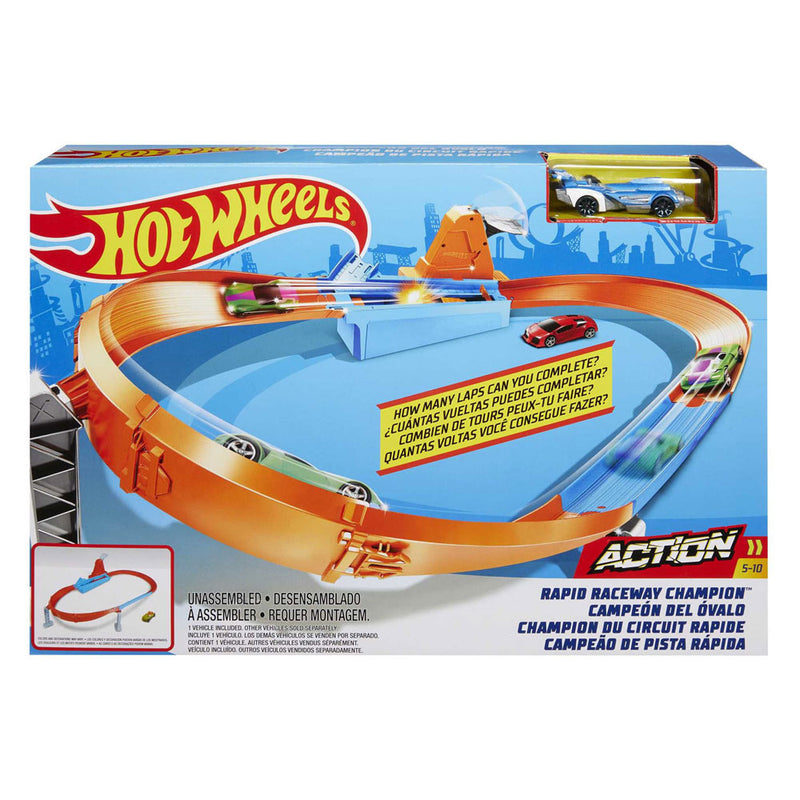 Load image into Gallery viewer, Hot wheels rapid raceway speelset