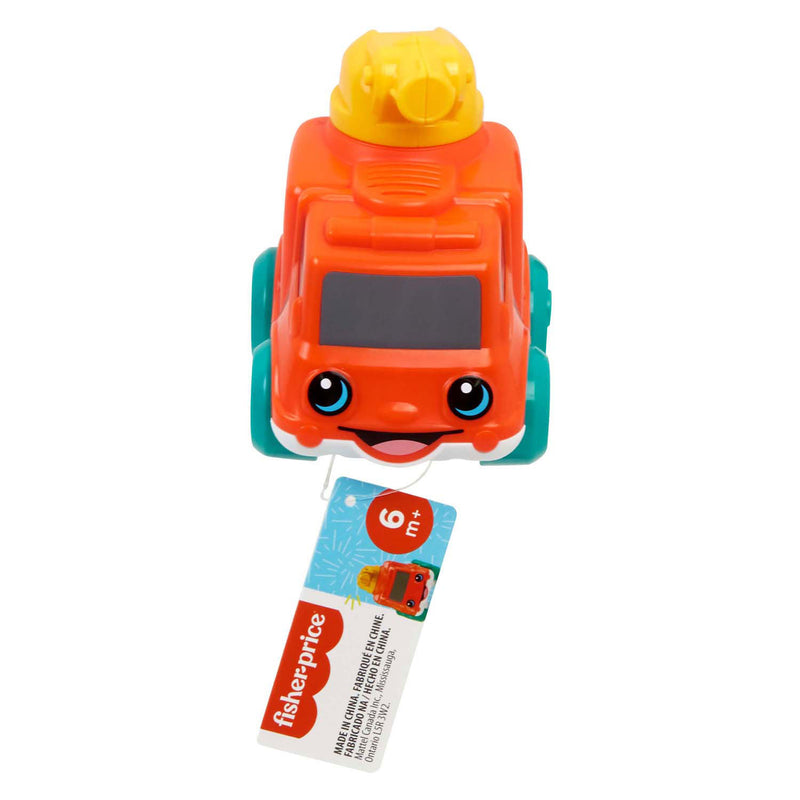 Load image into Gallery viewer, Fisher price duw voertuig rood