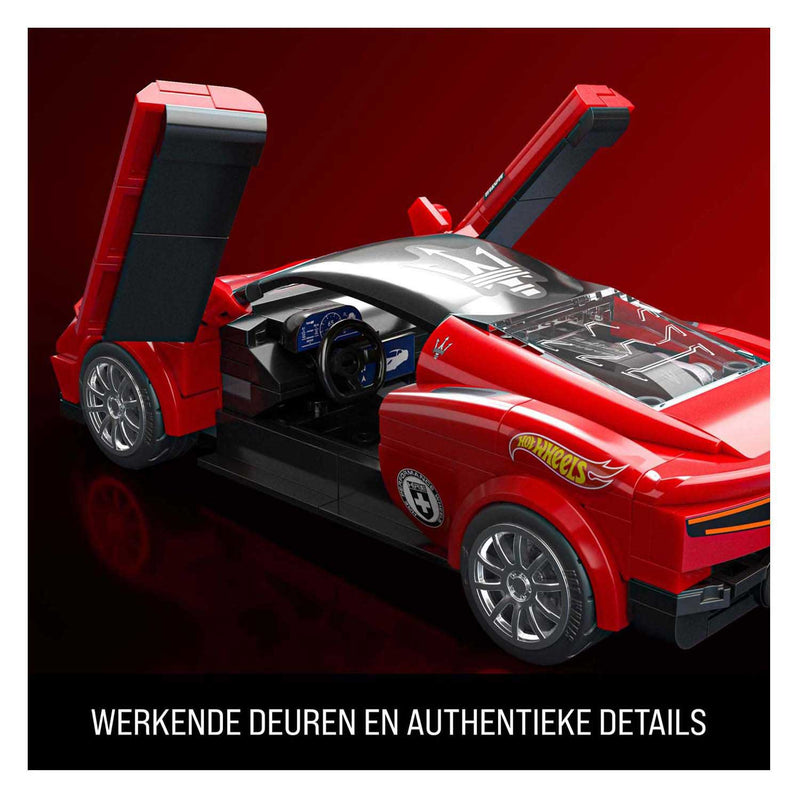 Load image into Gallery viewer, Mattel brick shop hot wheels speed serie - maserati mc20 - bouwspeelgoed - 250 onderdelen