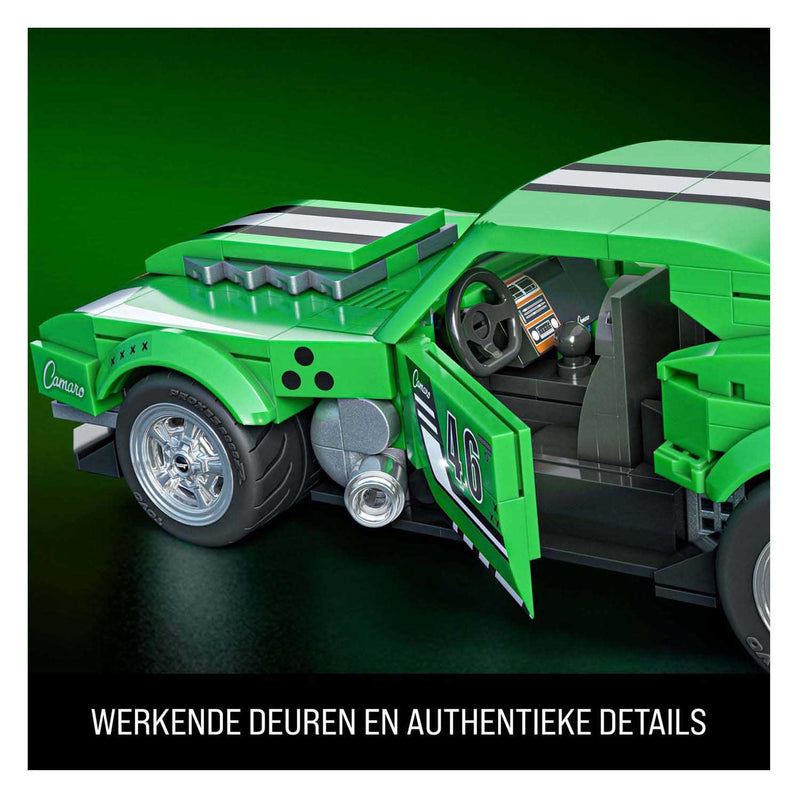 Load image into Gallery viewer, Mattel brick shop hot wheels speed serie - custom '68 camaro - bouwspeelgoed - 289 onderdelen