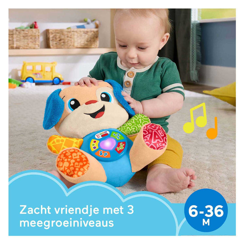 Load image into Gallery viewer, Fisher-price leerplezier meegroeispeelgoed puppy - muzikale knuffel