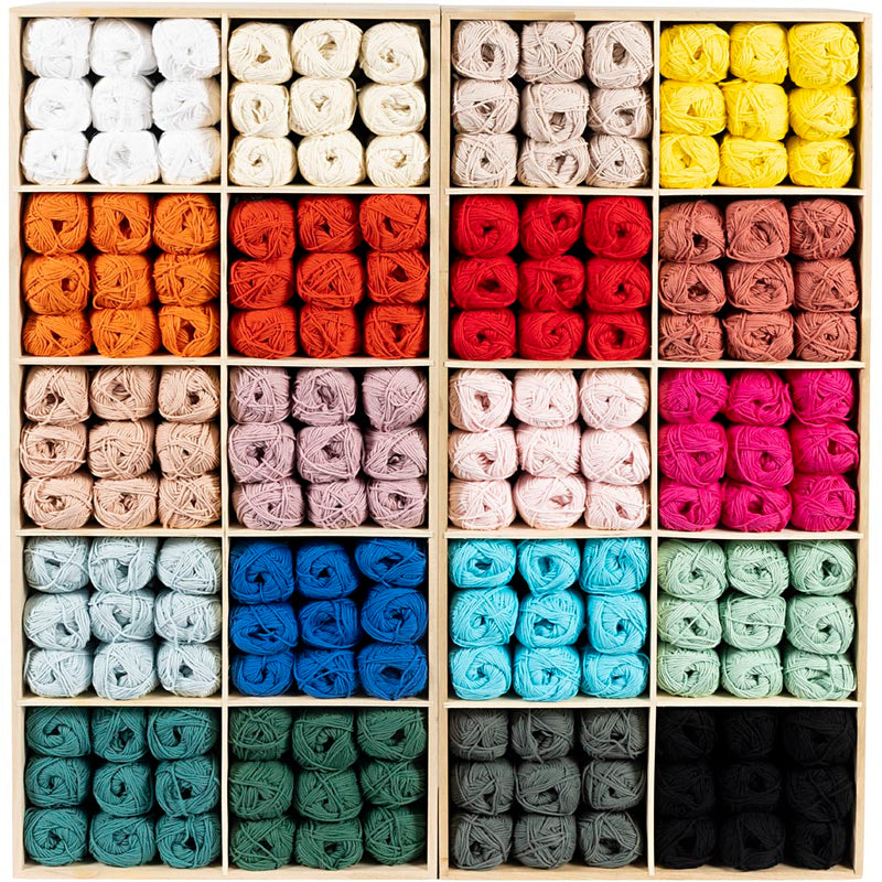 Afbeelding laden in galerijviewer, Https: www.cchobby.nl katoengaren-diverse-kleuren-240-bol-1-doos