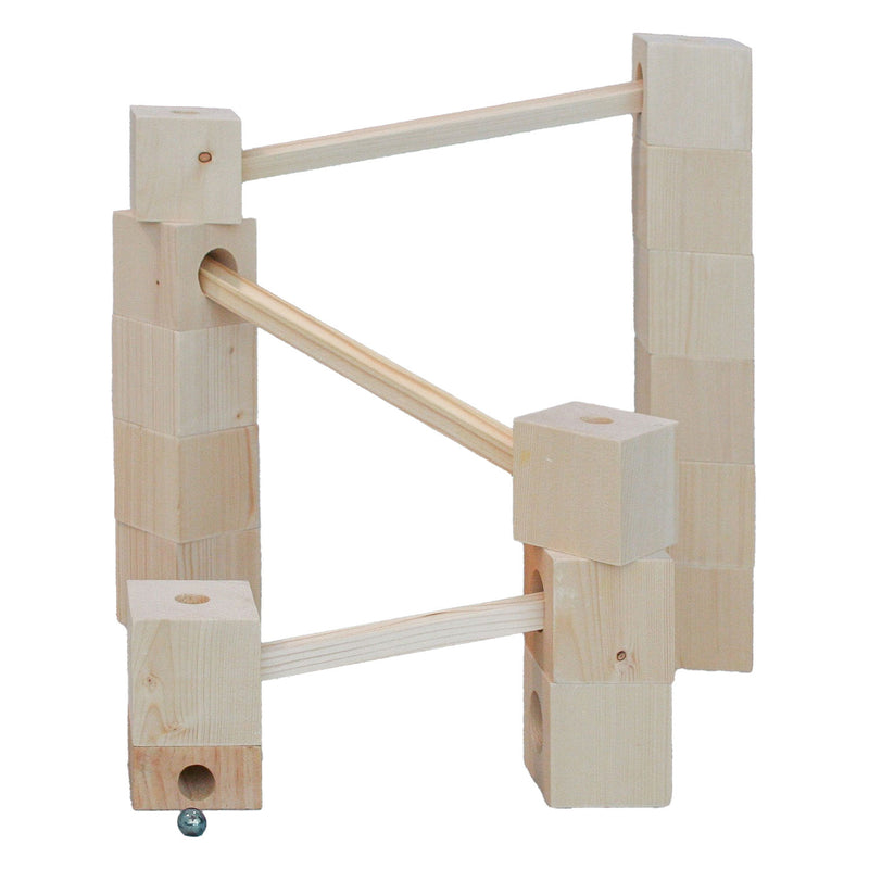 Load image into Gallery viewer, BBlocks Houten Knikkerblokken, 34dlg.