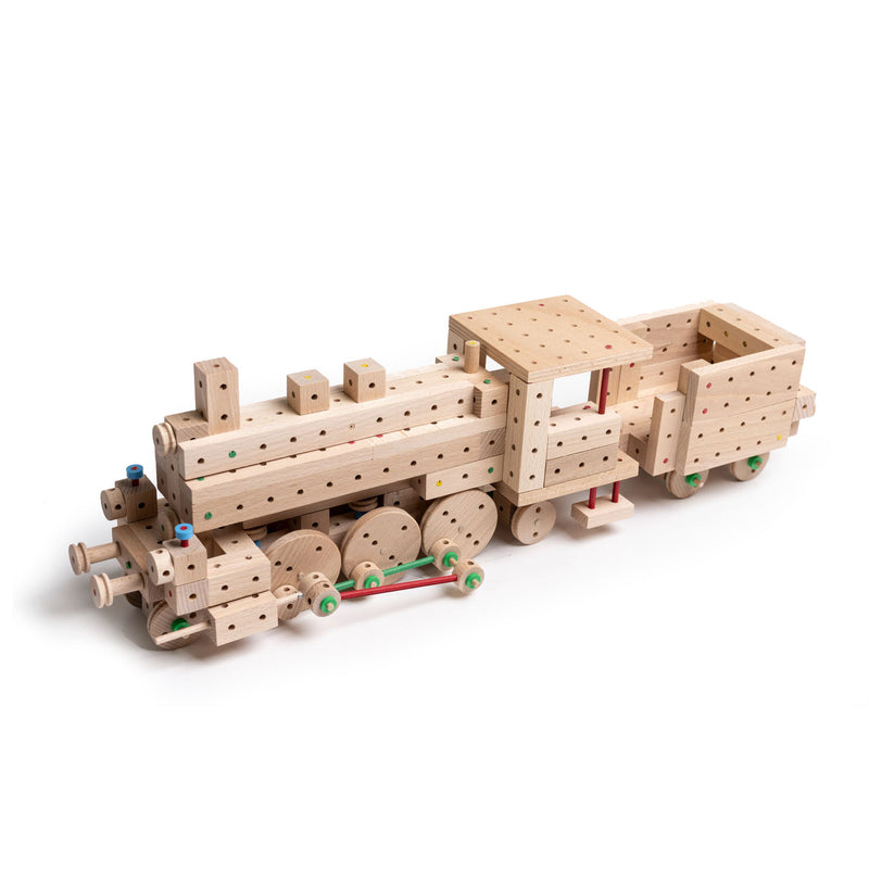 Load image into Gallery viewer, Matador Explorer E717 Constructieset Hout, 717dlg.