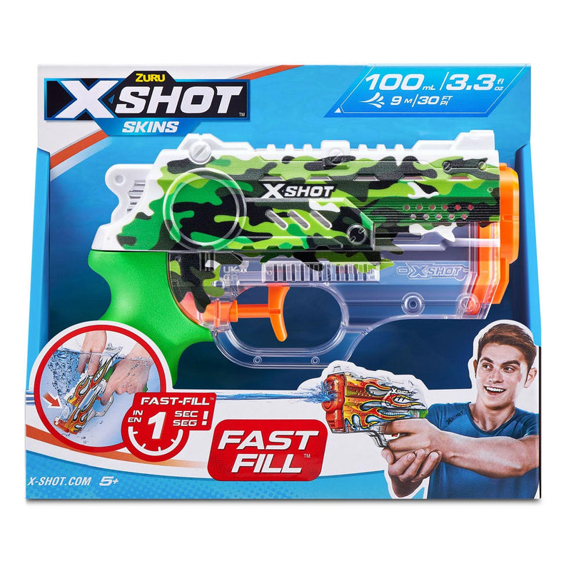 Load image into Gallery viewer, ZURU X-Shot Waterpistool Fast Fill Skins Nano, 100ml