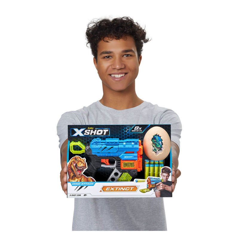 Load image into Gallery viewer, Zuru x-shot dino attack extinct met 8 darts