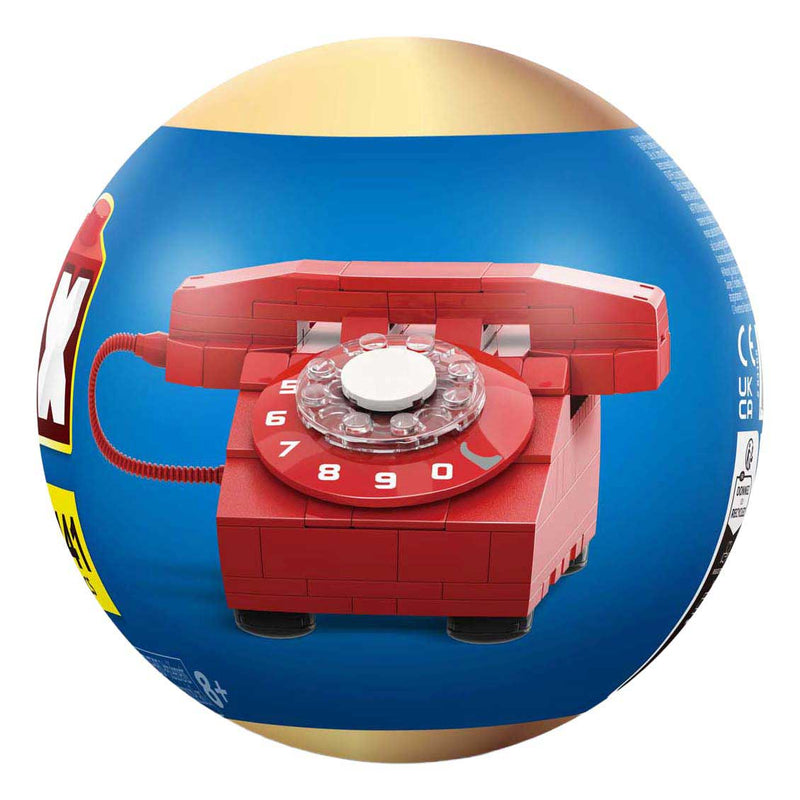 Load image into Gallery viewer, Zuru max premium retro telefoon bouwset in verrassingsbal - 141dlg.