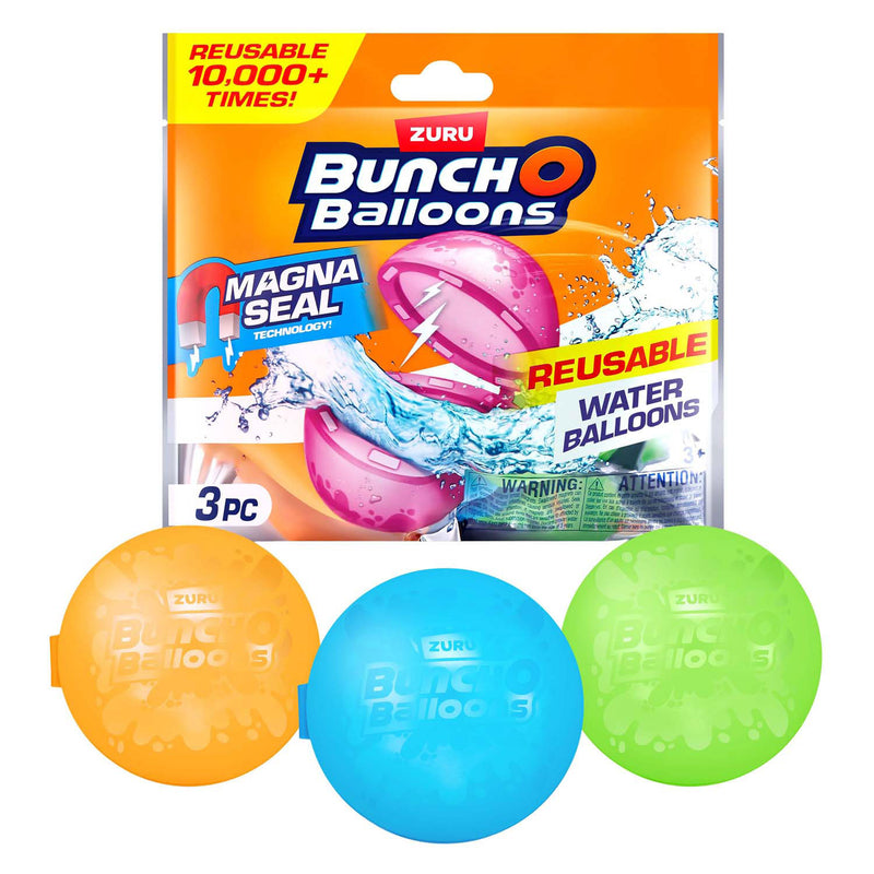 Load image into Gallery viewer, Zuru bunch-o-balloons herbruikbare magnetische waterballonnen, 3-pack