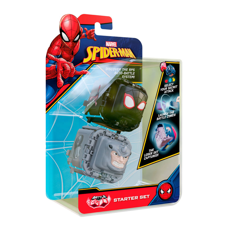 Load image into Gallery viewer, Boti marvel spiderman battle cube - miles morales vs rhino