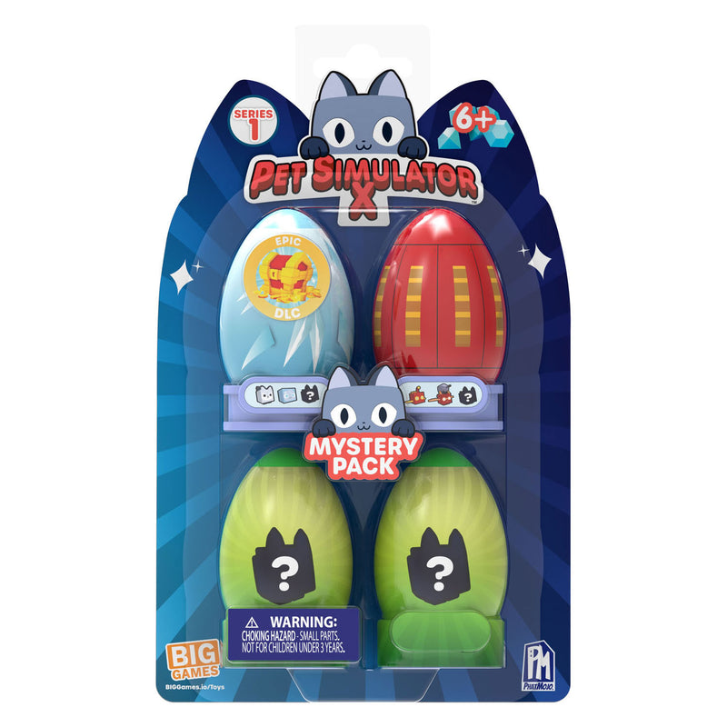 Load image into Gallery viewer, Roblox Pet Simulator Minifiguur 4-Pack