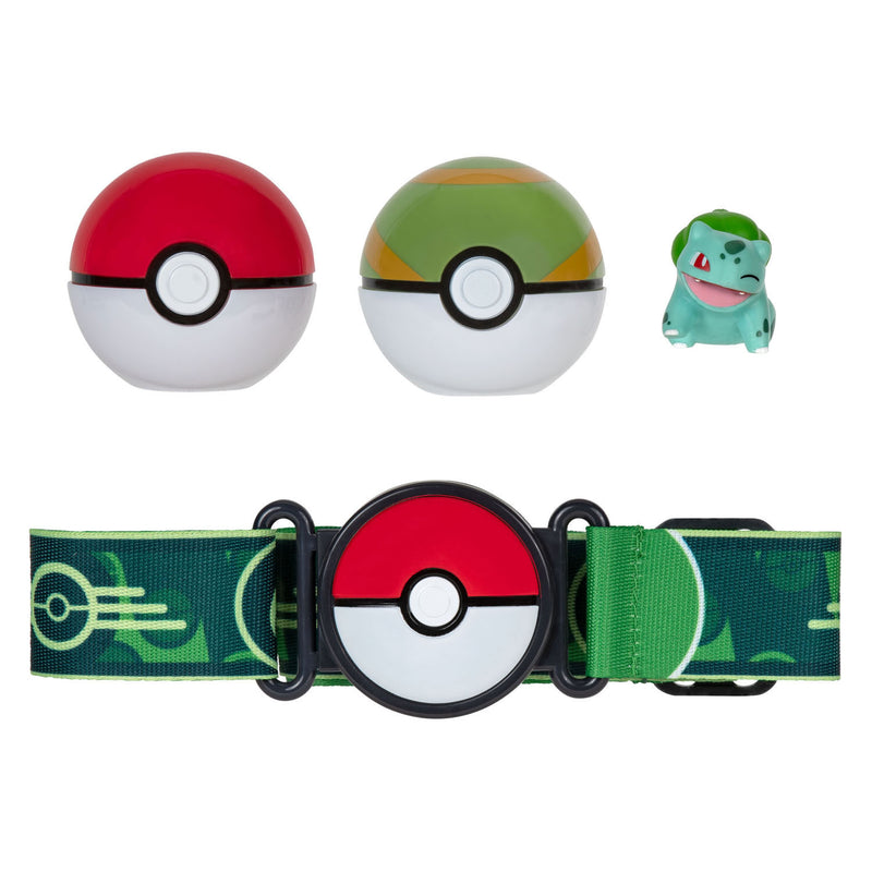 Afbeelding laden in galerijviewer, Boti Clip 'N' Go Poke Ball met Riem Speelset, 4dlg.