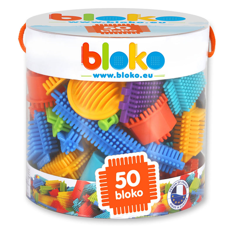 Load image into Gallery viewer, Boti Bloko Nopper Bouwblokken Klassiek, 50dlg.