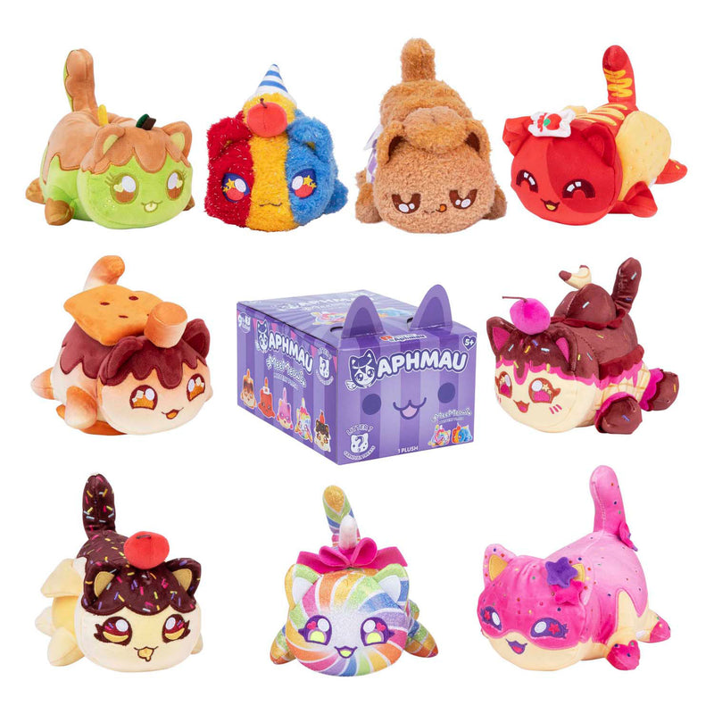 Load image into Gallery viewer, Aphmau - 15 cm mystery meemeow knuffel - series 7 carnival treats