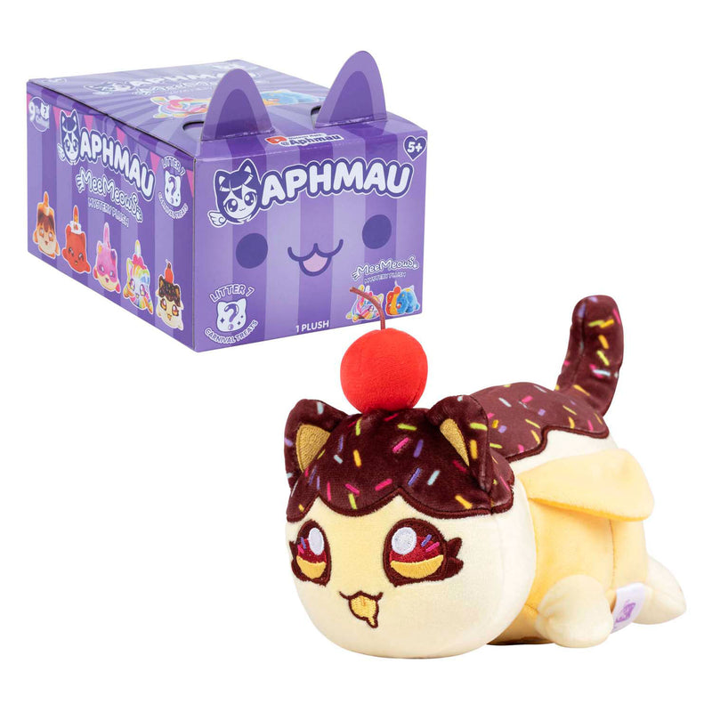 Load image into Gallery viewer, Aphmau - 15 cm mystery meemeow knuffel - series 7 carnival treats