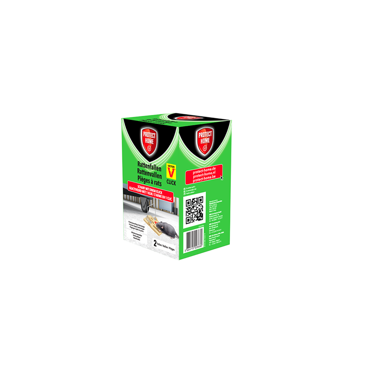 Afbeelding laden in galerijviewer, Pro-tect 1066345 - val ratten plastic 2 stuks | 2 stuks