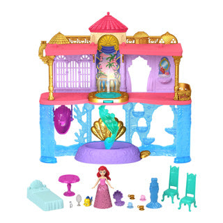 Load image into Gallery viewer, Mattel disney prinses ariels land- en zeekasteel - poppenkasteel