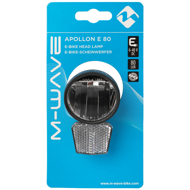 Load image into Gallery viewer, M-wave apollon e 80 e-bike front light