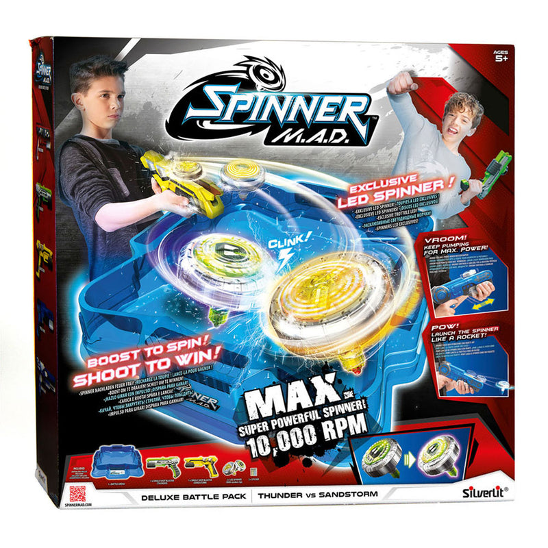 Load image into Gallery viewer, Silverlit M.A.D. Deluxe Battle Pack met Arena