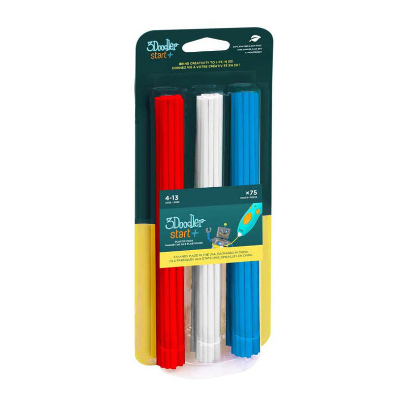 Load image into Gallery viewer, Spectron 3doodler navulverpakking start+ - rood wit blauw