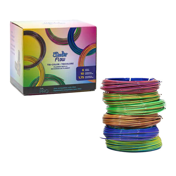 Load image into Gallery viewer, Spectron 3doodler flow navulling voor 3d pen - 6 kleuren