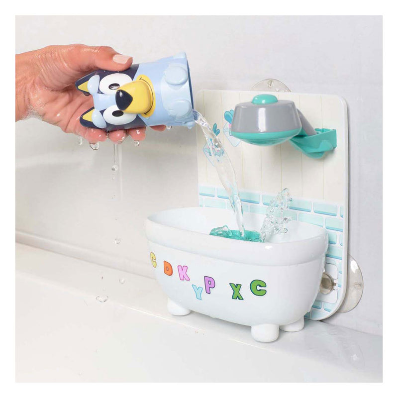 Load image into Gallery viewer, Tomy bluey shower scrub bluey